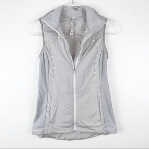 Lululemon Run For Cold Down Vest Gray 4